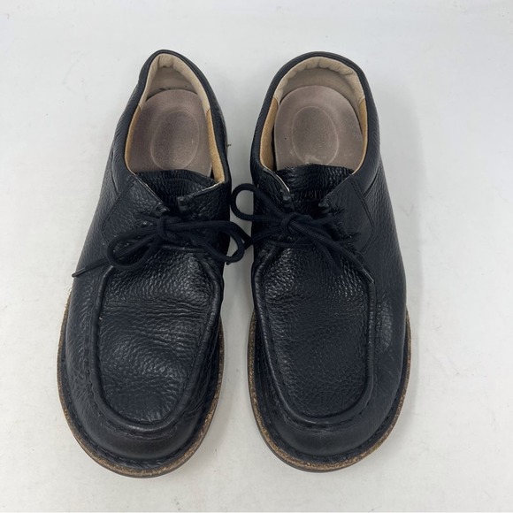 BIRKENSTOCK Pasadena Black Pebbled Leather Chukka Shoes Men’s Size 43 EU 10 US - Picture 8 of 9